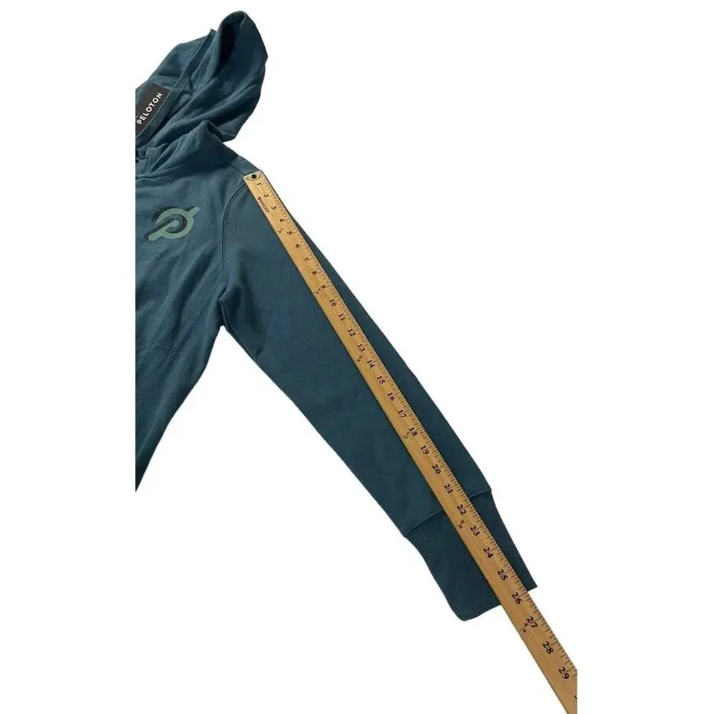 Peloton Activewear Digi Bloom Lightweight Full Zip Up‎ Hoodie Sweatshirt Medium